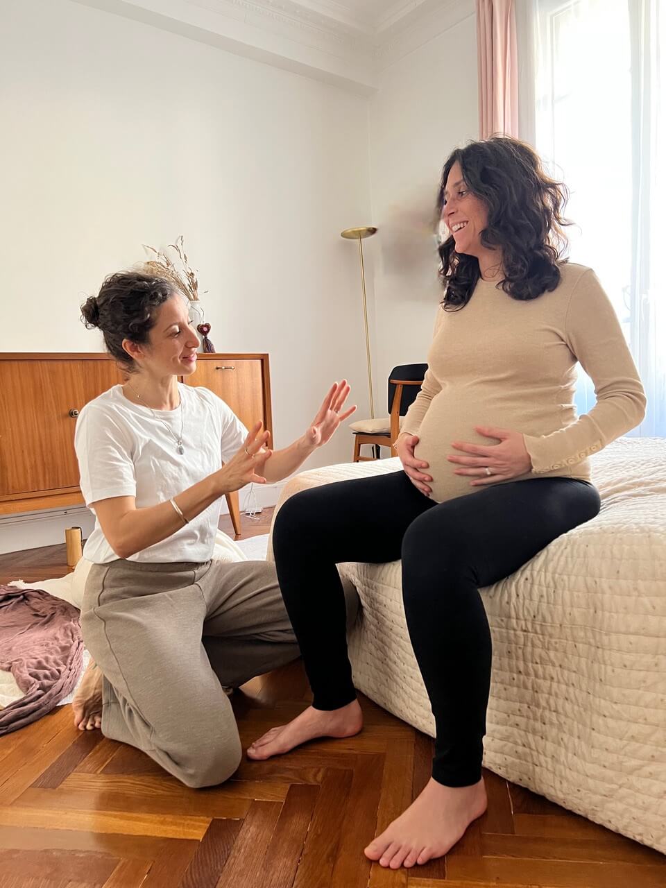 Doula à Nice accompagne maman pendant la naissance